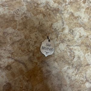 She believed she could, so she did James Avery Charm